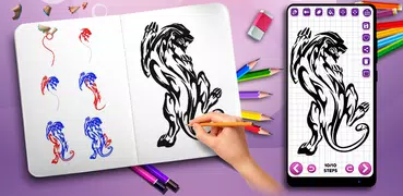Learn to Draw Animal Tattoos
