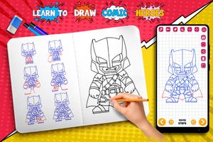 Learn to Draw Chibi Comic Heroes Character poster