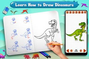 Learn to Draw Dinosaurs Affiche