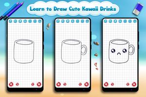 Learn to Draw Drinks & Juices capture d'écran 3