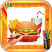 Learn to Draw Fast Food Snacks