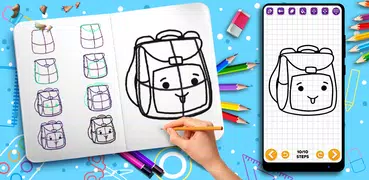 Learn to Draw School Supplies