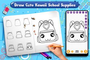 Learn to Draw School Supplies capture d'écran 2