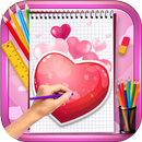 APK Learn to Draw Lovely Hearts