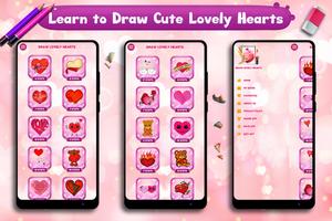 Learn to Draw Lovely Hearts capture d'écran 3