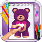 Learn to Draw Cute Teddy Bears icône