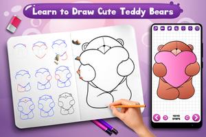 Learn to Draw Cute Teddy Bears poster