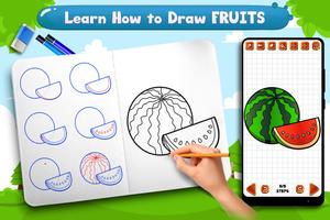 Learn to Draw Fruits imagem de tela 2
