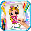 Learn to Draw Cute Girls APK