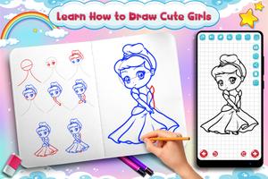 Learn to Draw Cute Girls Screenshot 3