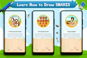 Learn to Draw Snakes screenshot 1