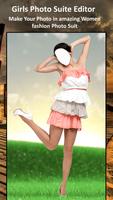 Girl Fashion Photo Suit - Girl Photo Editor Affiche