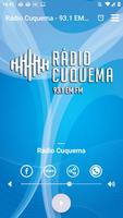 Poster Rádio Cuquema - 93.1 EM FM