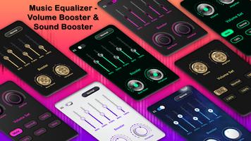 Music Equalizer - Volume Booster & Sound Booster Affiche