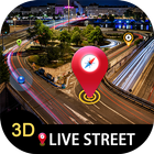 Street View -Live Earth Map HD icône