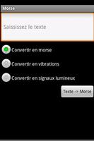 Morse capture d'écran 1