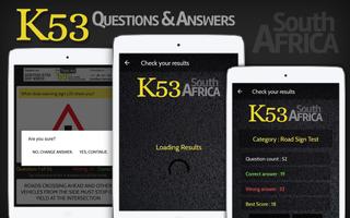 K53 learner's licence practice Affiche