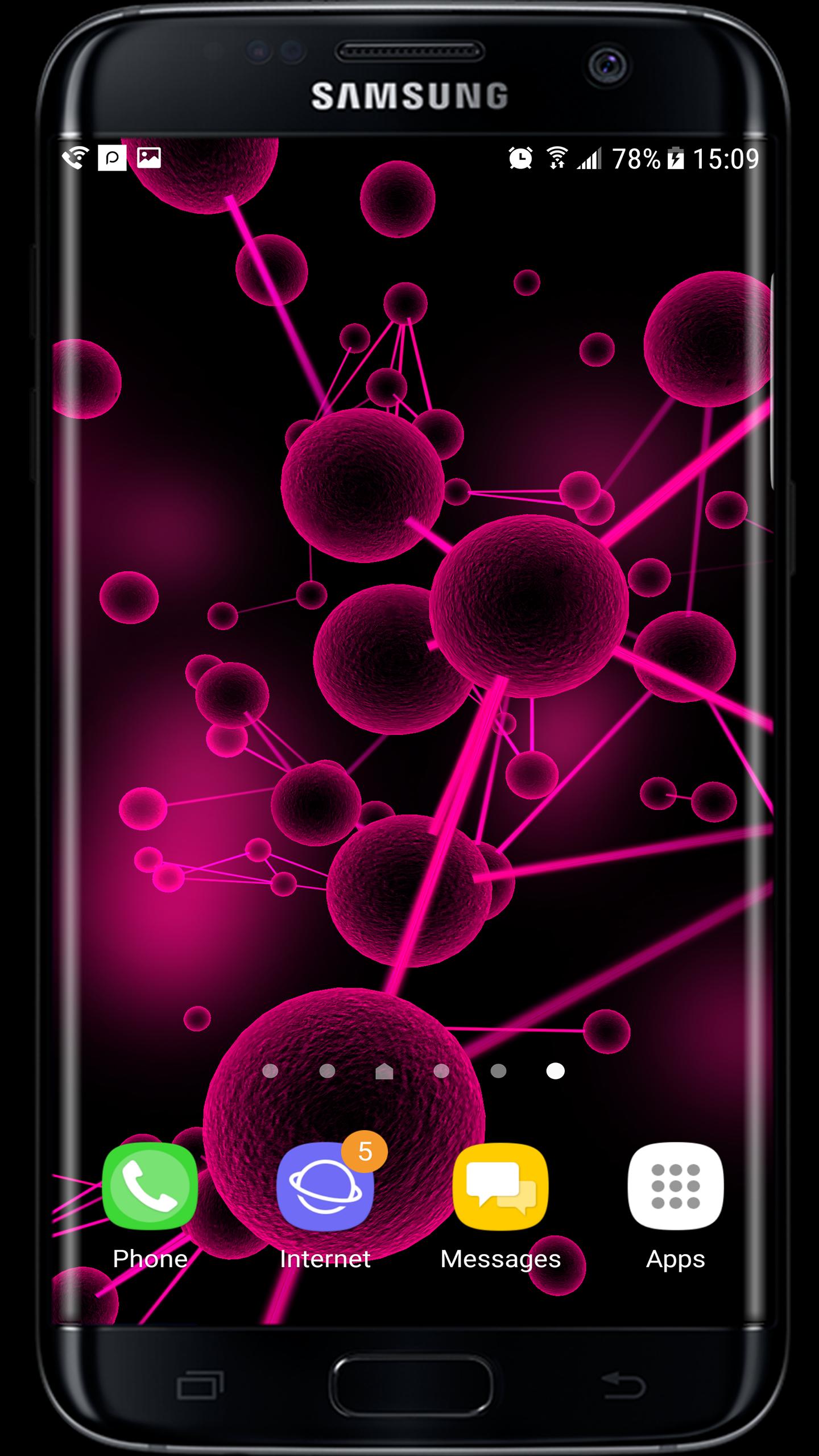 Particle Molecules 3d Live Wallpaper For Android Apk Download