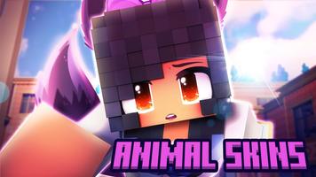 Editor de pieles de animales para Minecraft ™ Poster