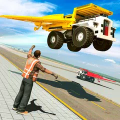 Flying Dump Construction Truck APK download
