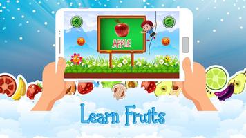 Fruit vegetables learning apps for kids fun games capture d'écran 2