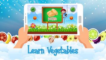 Fruit vegetables learning apps for kids fun games capture d'écran 3