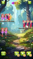 Sort princesses-fairy game plakat