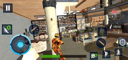 Commando Shooting Strike Game الملصق
