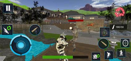 Commando Shooting Strike Game تصوير الشاشة 1