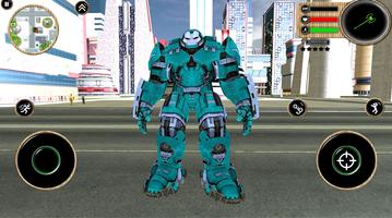 Super Iron Hero Robot Fight captura de pantalla 1