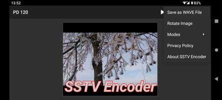 برنامه‌نما SSTV Encoder عکس از صفحه