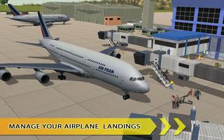 Airport Games Flight Simulator پوسٹر