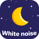 White Noise Sleep Sound - Bedtime Noise أيقونة