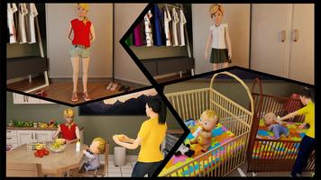 Real Mother Simulator 3D: New  تصوير الشاشة 3