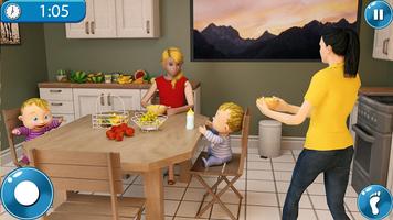 Real Mother Simulator 3D: New  الملصق