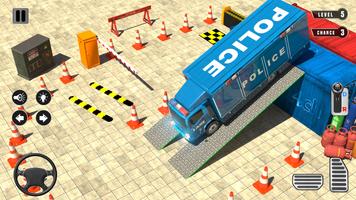 Police Car Games Parking 3D syot layar 1