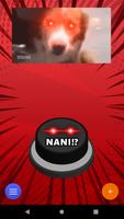 Shindeiru NANI!? Meme Button Affiche