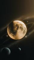 Moon In Space Wallpapers screenshot 1