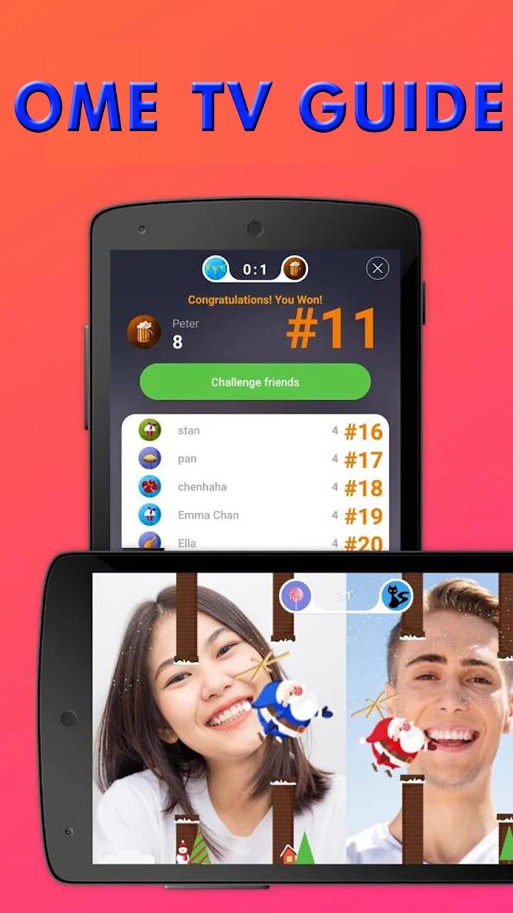 OmeTV Video Chat Guide App APK pour Android Télécharger