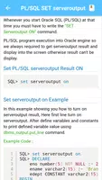 Learn PL SQL -Offline Tutorial capture d'écran 4