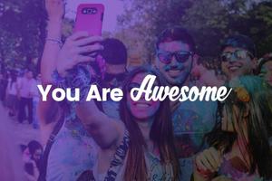Awesome الملصق
