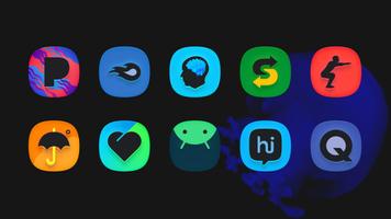 SuperBlack Icon Pack постер