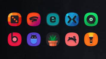 SuperBlack Icon Pack স্ক্রিনশট 1