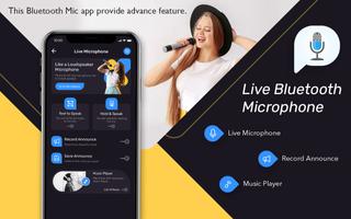 Live Microphone, Mic Announce Plakat