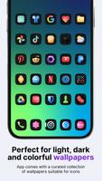 Selene Noir: Dark Icon Pack Screenshot 1