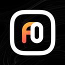 Aline Orange: linear icon pack APK