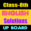 8th class english solution upb