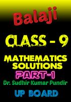 9th class math solution in hin Poster