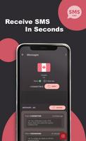 Receive SMS online - CanadaSMS постер