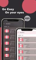 Receive SMS online - CanadaSMS screenshot 2